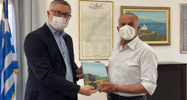 Στη Λήμνο ο Πρέσβης της Αυστραλίας