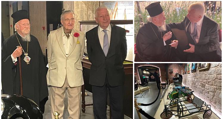 Συνάντηση Περιφερειάρχη Βορείου Αιγαίου με τον Οικουμενικό Πατριάρχη και τον Ραχμί Κοτς στην Τουρκία