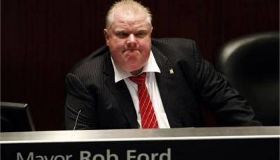 Αφαιρέθηκαν λόγω ανάρμοστης συμπεριφοράς οι εξουσίες του δημάρχου του Τορόντο, Ρομπ Φορντ