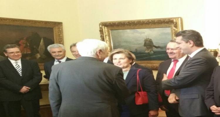 Στον Πρόεδρο της Δημοκρατίας η Χριστιάνα Καλογήρου