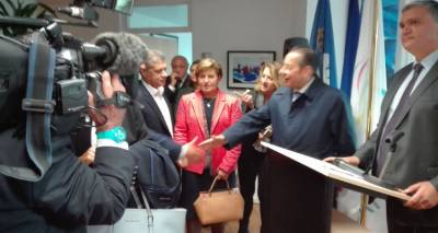 Παρούσα η Χριστιάνα Καλογήρου στα εγκαίνια των γραφείων της Διάσκεψης των Παράκτιων Περιφερειών της Ευρώπης