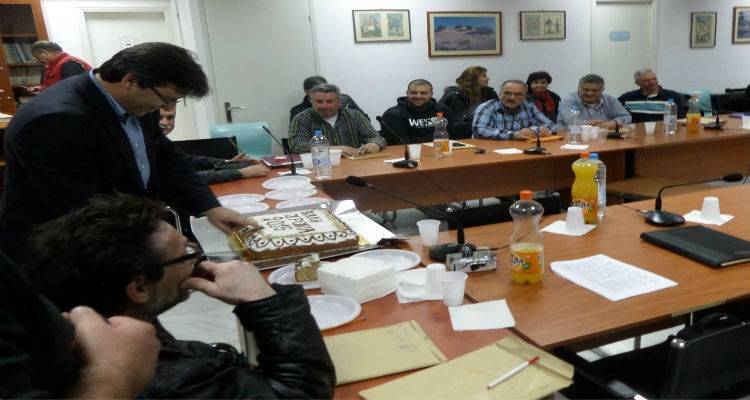 Με δώρο tablet η κοπή της πίτας του Δημοτικού συμβουλίου Λήμνου