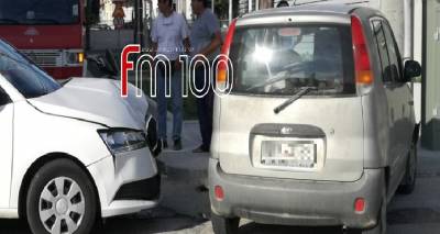 Μύρινα: Τροχαίο ατύχημα έξω από Super Market