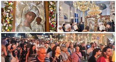 &Mu;&eta;&tau;&rho;ό&pi;&omicron;&lambda;&eta; &Lambda;ή&mu;&nu;&omicron;&upsilon;: &laquo;&Omicron; &epsilon;&omicron;&rho;&tau;&alpha;&sigma;&mu;ό&sigmaf; &tau;&eta;&sigmaf; &mu;&epsilon;&tau;ά &theta;ά&nu;&alpha;&tau;&omicron;&nu; &zeta;&omega;ή&sigmaf;&raquo; (photos)