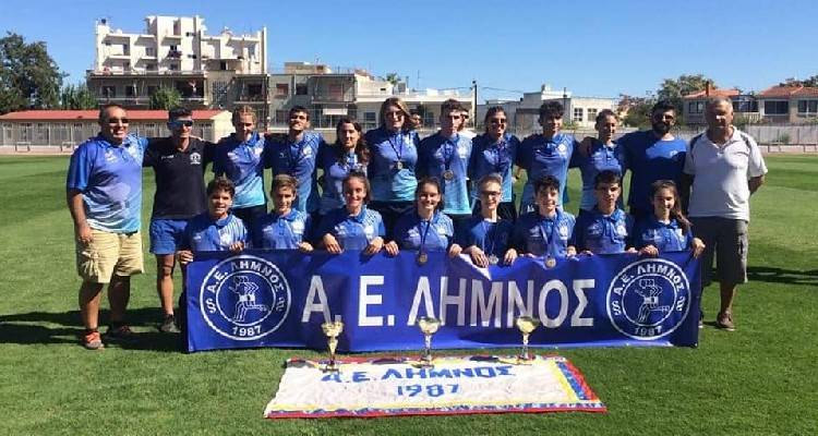 Το τμήμα στίβου της Α.Ε. Λήμνου ευχαριστεί τον Περικλή Χαλαμανδάρη