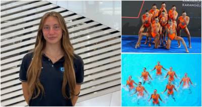 Η Λημνιά Όλγα Ιμβριώτη στην 5η θέση του Ευρωπαϊκού Πρωταθλήματος Καλλιτεχνικής Κολύμβησης με την Εθνική Ομάδα