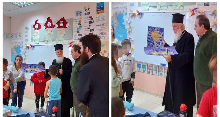 &Lambda;ή&mu;&nu;&omicron;&sigmaf;: &Omicron; &Mu;&eta;&tau;&rho;&omicron;&pi;&omicron;&lambda;ί&tau;&eta;&sigmaf; &Lambda;ή&mu;&nu;&omicron;&upsilon; &kappa;&alpha;&iota; &eta; &laquo;&Alpha;&pi;&omicron;&sigma;&tau;&omicron;&lambda;ή&raquo; &mu;&omicron;ί&rho;&alpha;&sigma;&alpha;&nu; &delta;ώ&rho;&alpha; &sigma;&tau;&alpha; &sigma;&chi;&omicron;&lambda;&epsilon;ί&alpha; &tau;&eta;&sigmaf; &Mu;ύ&rho;&iota;&nu;&alpha;&sigmaf;