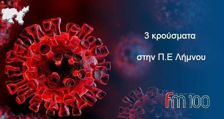3 νέα κρούσματα στην Λήμνο