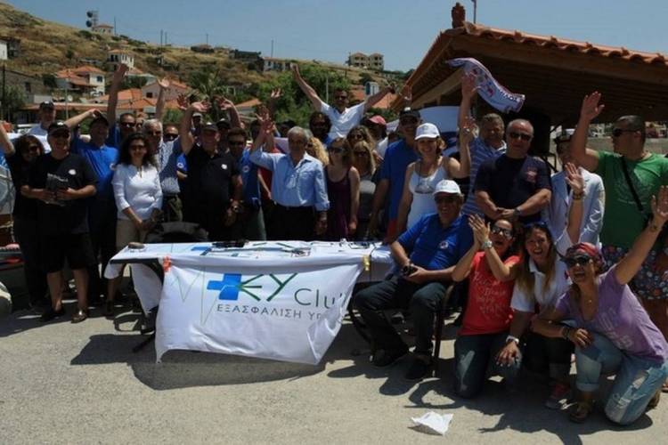 Με μεγάλη επιτυχία ολοκληρώθηκε η αποστολή του Μακεδονικού Ομίλου Φουσκωτών Σκαφών στον Άη-Στράτη (photos)