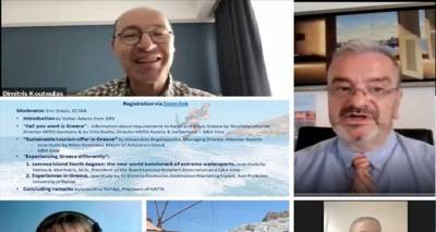 &Lambda;ή&mu;&nu;&omicron;&sigmaf;: &Pi;&rho;&omicron;&beta;&omicron;&lambda;ή &alpha;&pi;ό &tau;&omicron;&nu; &Epsilon;&Omicron;&Tau; &omega;&sigmaf; &beta;&iota;ώ&sigma;&iota;&mu;&omicron;&upsilon; &tau;&omicron;&upsilon;&rho;&iota;&sigma;&tau;&iota;&kappa;&omicron;ύ &pi;&rho;&omicron;&omicron;&rho;&iota;&sigma;&mu;&omicron;ύ &sigma;&epsilon; &epsilon;&upsilon;&rho;&omega;&pi;&alpha;ϊ&kappa;έ&sigmaf; &alpha;&gamma;&omicron;&rho;έ&sigmaf;