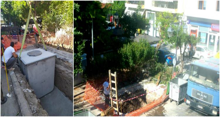 Δήμος Λήμνου: Οι υπόγειοι κάδοι έτοιμοι προς χρήση από τον προσεχή Νοέμβριο (photos)
