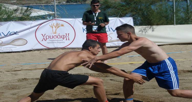 Λήμνος Αρχαίο Πένταθλο 2016: Αποτελέσματα Πάλης (photos)