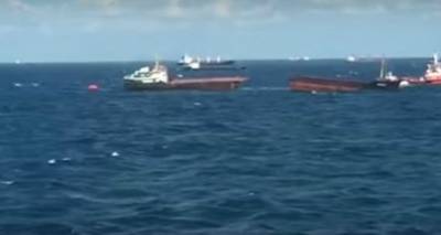 &Tau;&rho;&omicron;&mu;&epsilon;&rho;έ&sigmaf; &epsilon;&iota;&kappa;ό&nu;&epsilon;&sigmaf;: &Phi;&omicron;&rho;&tau;&eta;&gamma;ό &pi;&lambda;&omicron;ί&omicron; &kappa;ό&pi;&eta;&kappa;&epsilon; &sigma;&tau;&eta; &mu;έ&sigma;&eta; &sigma;&tau;&alpha; &alpha;&nu;&omicron;&iota;&kappa;&tau;ά &tau;&eta;&sigmaf; &Mu;&alpha;ύ&rho;&eta;&sigmaf; &Theta;ά&lambda;&alpha;&sigma;&sigma;&alpha;&sigmaf; (video)