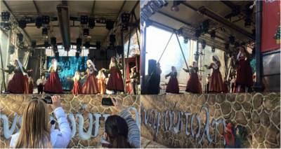 &Omicron; &Kappa;&epsilon;&chi;&alpha;&gamma;&iota;ά&delta;&iota;&kappa;&omicron;&sigmaf; &xi;&epsilon;&sigma;ή&kappa;&omega;&sigma;&epsilon; &tau;&eta;&nu; &Omicron;&nu;&epsilon;&iota;&rho;&omicron;ύ&pi;&omicron;&lambda;&eta; &Delta;&rho;ά&mu;&alpha;&sigmaf; (photos + video)