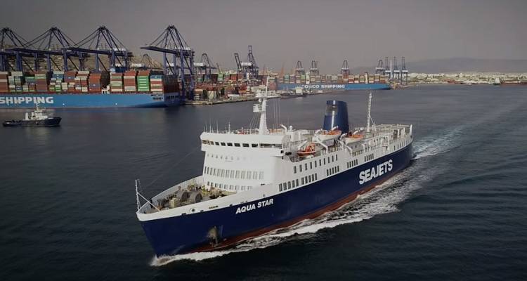 Aqua Star: &Delta;&omicron;&kappa;&iota;&mu;&alpha;&sigma;&tau;&iota;&kappa;ά &gamma;&iota;&alpha; &tau;&omicron; &nu;έ&omicron; &alpha;&pi;ό&kappa;&tau;&eta;&mu;&alpha; &tau;&eta;&sigmaf; Seajets | &Theta;&alpha; &mu;&pi;&epsilon;&iota; &sigma;&tau;&eta; &gamma;&rho;&alpha;&mu;&mu;ή &tau;&eta;&sigmaf; &Lambda;ή&mu;&nu;&omicron;&upsilon;;