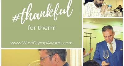 &Sigma;ά&rho;&omega;&sigma;&alpha;&nu; &tau;&alpha; &kappa;&rho;&alpha;&sigma;&iota;ά &tau;&eta;&sigmaf; &Lambda;ή&mu;&nu;&omicron;&upsilon; &sigma;&tau;&alpha; Wine Olymp Awards 2018