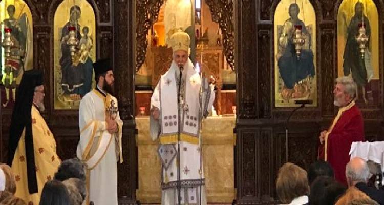 Ιερόθεος Γ’: Για πρώτη φορά ως Μητροπολίτης Λήμνου στον Άγιο Δημήτριο Δροσιάς