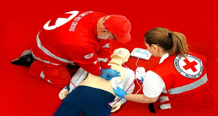 Εκπαιδεύσεις πρώτων βοηθειών από τον Ελληνικό Ερυθρό Σταυρό Λήμνου – Αγίου Ευστρατίου