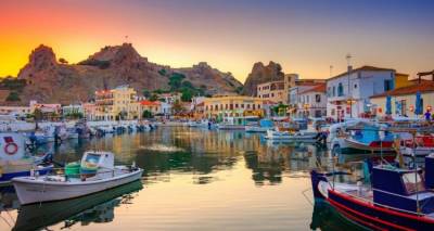 &Lambda;ή&mu;&nu;&omicron;&sigmaf;: &Eta; ή&rho;&epsilon;&mu;&eta; &delta;ύ&nu;&alpha;&mu;&eta; &tau;&omicron;&upsilon; &Beta;&omicron;&rho;&epsilon;ί&omicron;&upsilon; &Alpha;&iota;&gamma;&alpha;ί&omicron;&upsilon;