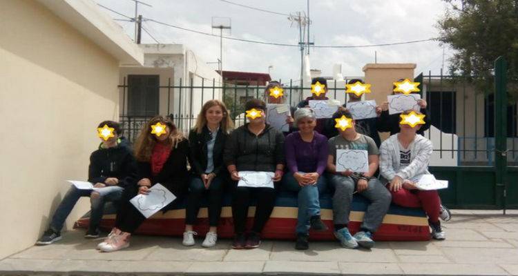 Κοντά στα παιδιά του Αγίου Ευστρατίου η «Πολιόχνη» (photos)