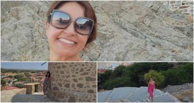 Στη Λήμνο η ηθοποιός Βάσω Γουλιελμάκη