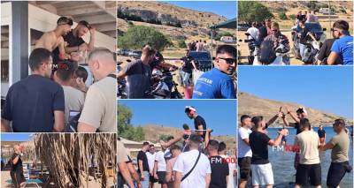 Bachelor party &sigma;&tau;&eta;&nu; &pi;&alpha;&rho;&alpha;&lambda;ί&alpha; &tau;&omicron;&upsilon; &Pi;&lambda;&alpha;&tau;ύ | &Omicron;&iota; &phi;ί&lambda;&omicron;&iota; &tau;&omicron;&upsilon; &gamma;&alpha;&mu;&pi;&rho;&omicron;ύ &tau;&omicron;&nu; &alpha;&pi;&omicron;&chi;&alpha;&iota;&rho;έ&tau;&eta;&sigma;&alpha;&nu; &omega;&sigmaf; &epsilon;&rho;&gamma;έ&nu;&eta; &mu;&epsilon; &mu;&iota;&alpha;&hellip;&beta;&omicron;&upsilon;&tau;&iota;ά &sigma;&tau;&eta; &theta;ά&lambda;&alpha;&sigma;&sigma;&alpha;!