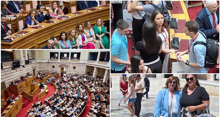 Το Γενικό Λύκειο Μούδρου συγχαίρει τη μαθήτρια Γεωργία  Μαυροφοράκη για την συμμετοχή της στη Βουλή των Εφήβων