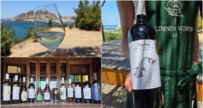 Limnos Wines: Μια εμπειρία γευσιγνωσίας με θέα το Αιγαίο και το κάστρο της Μύρινας