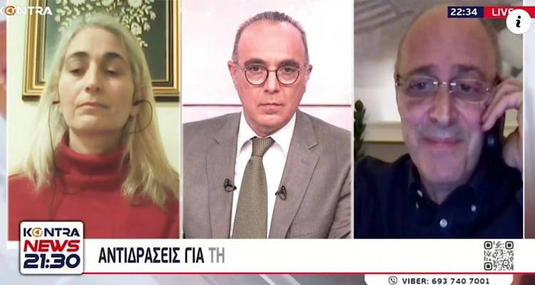 Τηλεοπτική εμφάνιση της προέδρου της ΠΦΠΟ, Άννας Τοσούνογλου για τις ρυθμίσεις του νόμου που αφορούν στα ζώα συντροφιάς (video)