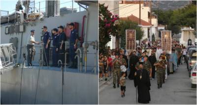 &Eta; &Kappa;&alpha;&nu;&omicron;&nu;&iota;&omicron;&phi;ό&rho;&omicron;&sigmaf; &laquo;&Pi;&Omicron;&Lambda;&Epsilon;&Mu;&Iota;&Sigma;&Tau;&Eta;&Sigma;&raquo; &sigma;&tau;&omicron;&nu; &Alpha;ϊ-&Sigma;&tau;&rho;ά&tau;&eta; &gamma;&iota;&alpha; &tau;&omicron;&nu; &epsilon;&omicron;&rho;&tau;&alpha;&sigma;&mu;ό &tau;&eta;&sigmaf; &Mu;&epsilon;&tau;&alpha;&mu;ό&rho;&phi;&omega;&sigma;&eta;&sigmaf; &tau;&omicron;&upsilon; &Sigma;&omega;&tau;ή&rho;&omicron;&sigmaf; (photos)