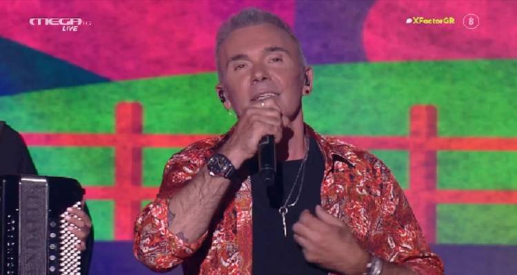 X Factor: &Omicron; &Sigma;&tau;έ&lambda;&iota;&omicron;&sigmaf; &Rho;ό&kappa;&kappa;&omicron;&sigmaf; &sigma;&tau;&eta;&nu; &sigma;&kappa;&eta;&nu;ή &tau;&omicron;&upsilon; &sigma;ό&omicron;&upsilon; | &Alpha;&pi;&omicron;&gamma;&epsilon;ί&omega;&sigma;&epsilon; &tau;&eta;&nu; &beta;&rho;&alpha;&delta;&iota;ά (video)