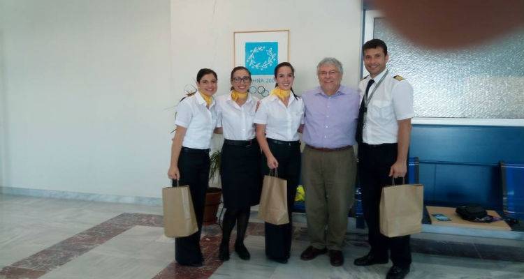 Ξεκίνησαν οι απευθείας πτήσεις Λήμνος – Ρώμη (photos)