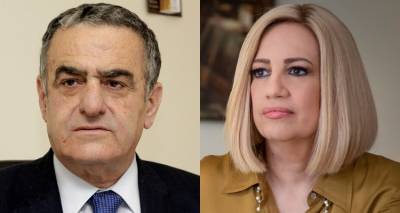 Αθανασίου για Φώφη Γεννηματά: «Ενέπνεε σεβασμό, ελπίδα και γενναιότητα»