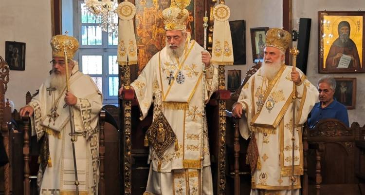 &Eta; &epsilon;&omicron;&rho;&tau;ή &tau;&eta;&sigmaf; &Sigma;&upsilon;&nu;ά&xi;&epsilon;&omega;&sigmaf; &tau;&omega;&nu; &Alpha;&gamma;ί&omega;&nu; &tau;&eta;&sigmaf; &Lambda;ή&mu;&nu;&omicron;&upsilon; (photos)