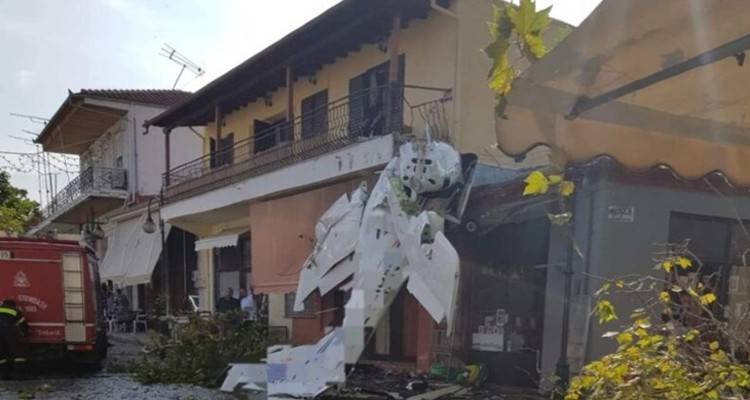 Στον Άγιο Ευστράτιο ήταν να πετάξει το μονοκινητήριο Τσέσνα που έπεσε στις Σερρες