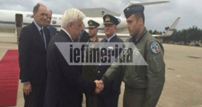 Τετ α τετ Παυλόπουλου με τον Λημνιό πιλότο του F-16 που συγκίνησε την Ελλάδα (photo)