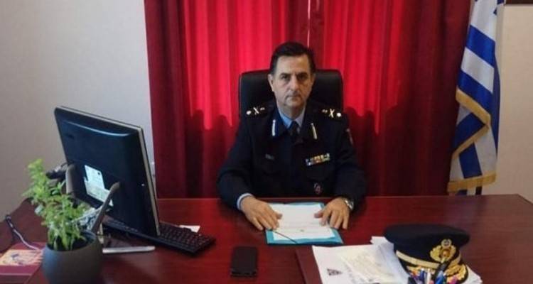 Αποχαιρετιστήριο του πρώην Διοικητή της Πυροσβεστικής Βορείου Αιγαίου Κωνσταντίνου Θεοφιλόπουλου