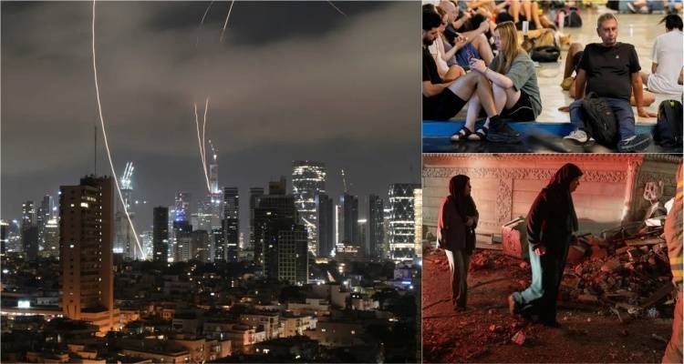 Φλέγεται η Μέση Ανατολή: Μπαράζ επιθέσεων του Ιράν στο Ισραήλ | Πλήγμα του IDF σε κτίριο του υπ. Άμυνας στην Τεχεράνη