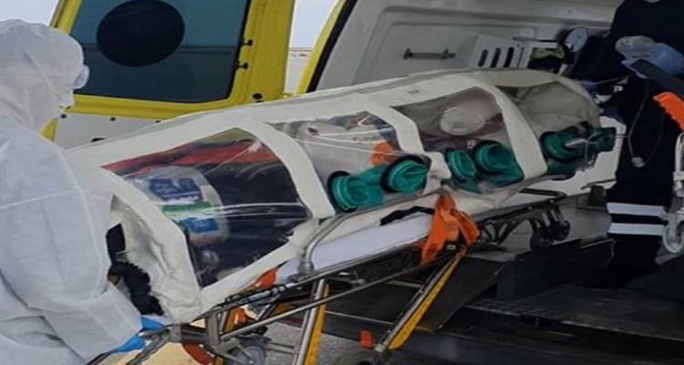 Λήμνος: Νέα αεροδιακομιδή ασθενή με Covid-19