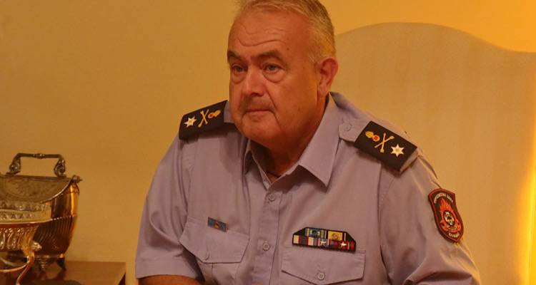 Λήμνος: Επίσκεψη του Συντονιστή Πυροσβεστικών Υπηρεσιών Βορείου, Νοτίου Αιγαίου &amp; Κρήτης  Αντιπύραρχου Κων/νου Δαδούδη.