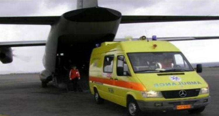 Αεροδιακομιδή άνδρα από τη Λήμνο | Χωρίς χειρουργό σήμερα το νοσοκομείο Λήμνου