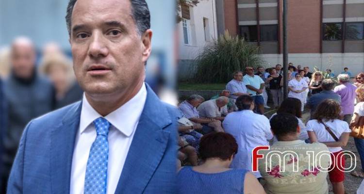 Λήμνος: Στάση εργασίας και «θερμή» υποδοχή για τον Άδωνι Γεωργιάδη