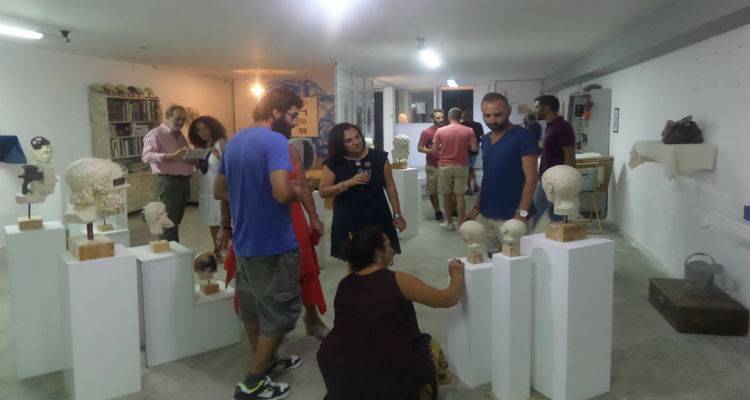 Άνοιξε τις πύλες της στη Λήμνο η έκθεση γλυπτικής του Paolo Incarnato (photos)