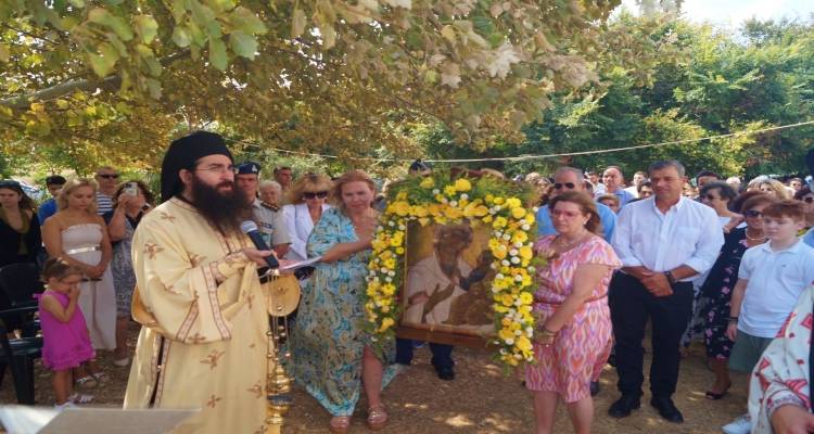 Λήμνος: Πανηγύρισε το Σιμωνοπετρίτικο Μετόχι της Παναγίας Τρύγης στο Προπούλι