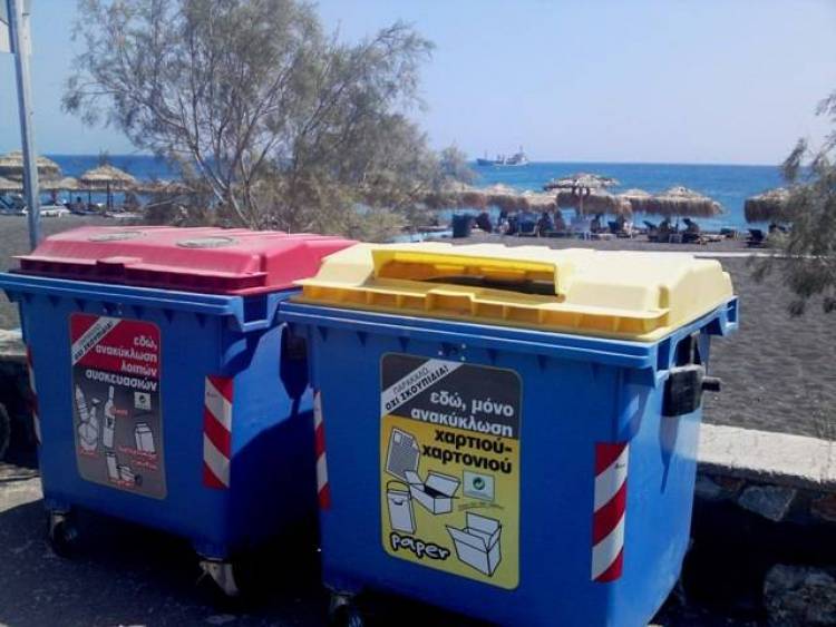 Από την Δευτέρα θα τοποθετηθούν στη Λήμνο οι νέοι κάδοι ανακύκλωσης