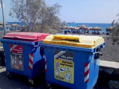 Από την Δευτέρα θα τοποθετηθούν στη Λήμνο οι νέοι κάδοι ανακύκλωσης