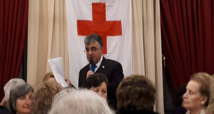 Πρόσκληση σε κοπή βασιλόπιτας - τσάι από τον Ερυθρό Σταυρό Λήμνου