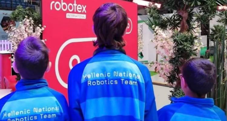 Η Ακαδημία Ρομποτικής Λήμνου σήμερα φοράει το Εθνόσημο στο Ταλίν της Εσθονίας