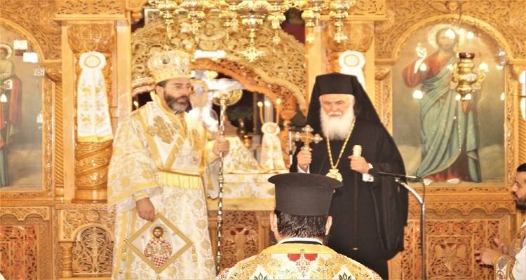 Χειροτονία στο Βάρος από τον Μητροπολίτη Σαράντα Εκκλησιών