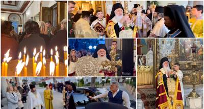 Η Λήμνος υποδέχθηκε το Τίμιο Ξύλο | Ιερή στιγμή κατάνυξης και ευλογίας (video+photos)